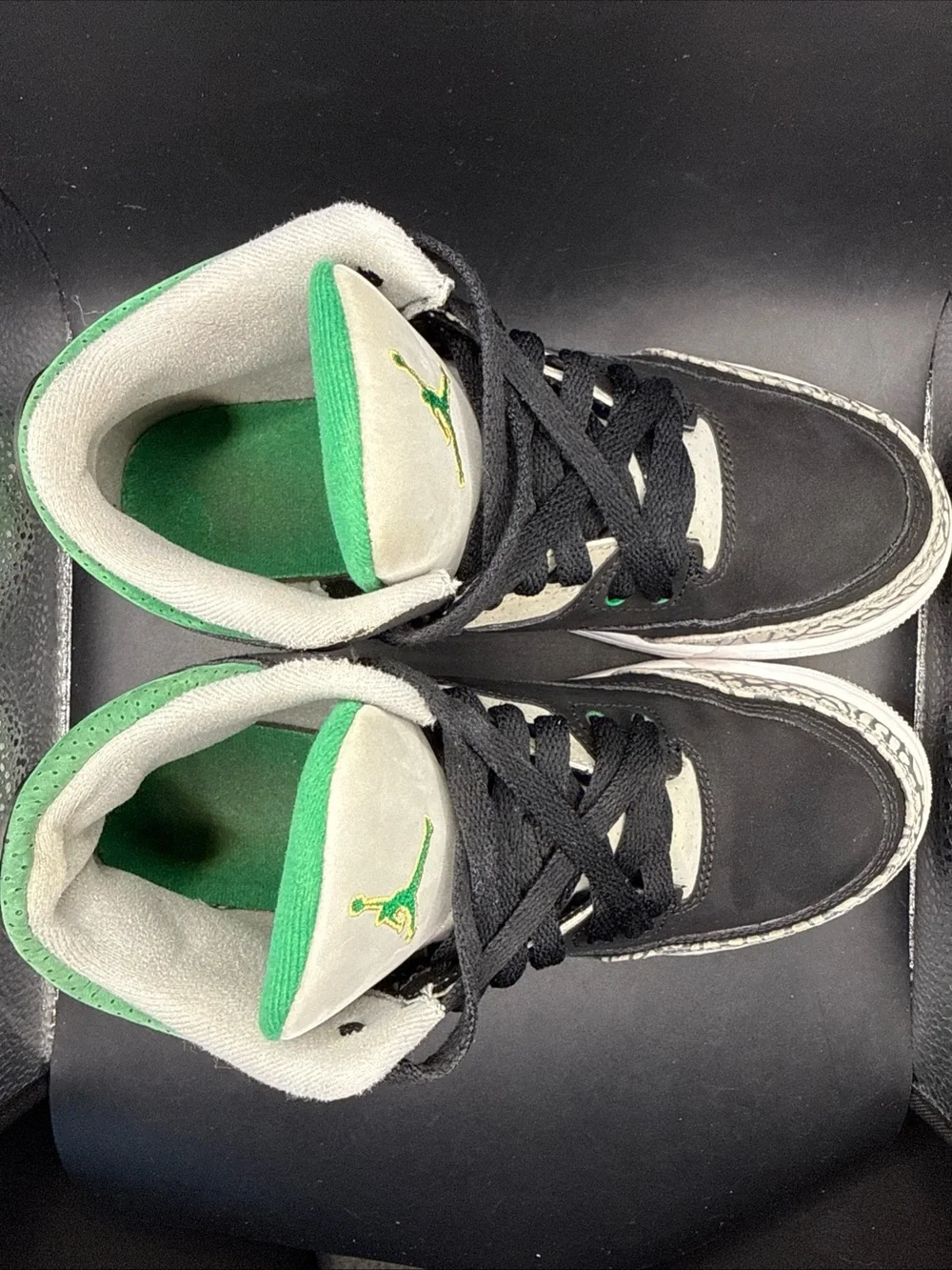 Size 7 (GS) - Jordan 3 Retro Mid Pine Green, 398614-030, Clean, No Box, Good